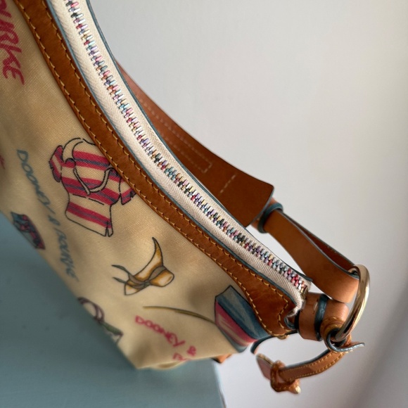 Dooney & Bourke Miami Beach Themed Slouch Shoulder Bag - Picture 6 of 14